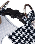 Houndstooth Tail Bow Step In Harness