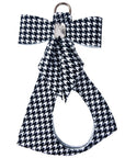 Houndstooth Tail Bow Step In Harness