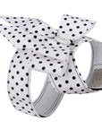 Polka Dot Double Tail Bow Tinkie Harness