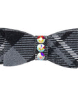Scotty Plaid Plain Hair Bow