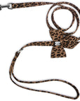 Cheetah Couture Tail Bow Leash