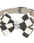 Windsor Check Nouveau Bow Collar