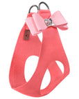 Puppy Pink Big Bow Step In Harness