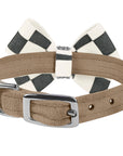 Windsor Check Nouveau Bow Collar