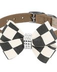 Windsor Check Nouveau Bow Collar
