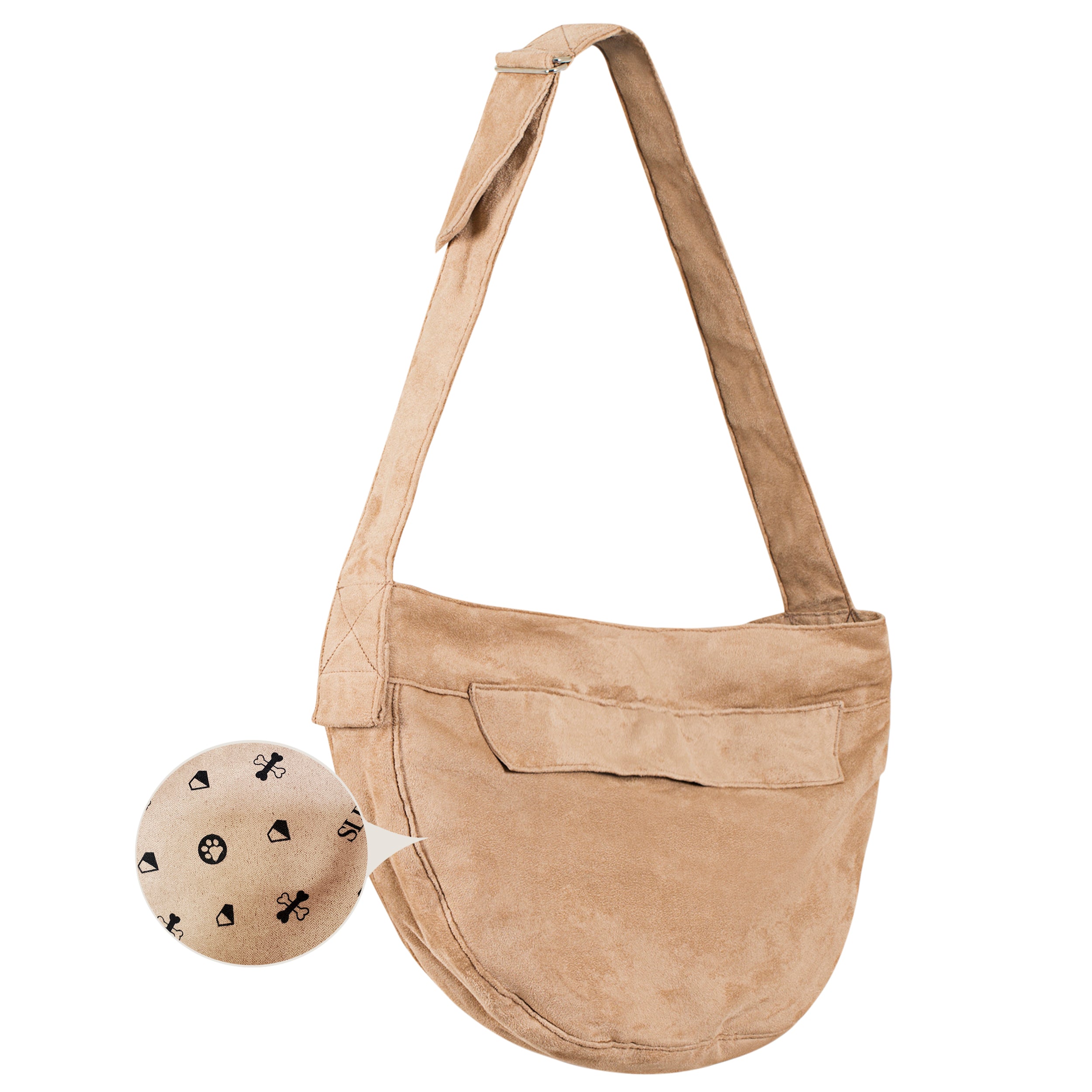 Cuddle Suede Hobo Bag