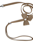 Silver Stardust Tail Bow Leash