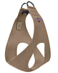 Crystal Paws Step In Harness-Classic neutrals