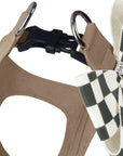 Windsor Check Nouveau Bow Step In Harness- Classic Neutrals
