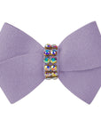 Nouveau Bow Hair Bow with Aurora Borealis Giltmore