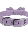 Aurora Borealis Crystal Stellar Big Bow Collar
