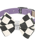 Windsor Check Nouveau Bow Collar