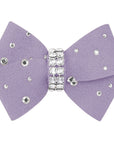 Nouveau Bow Hair Bow with Silver Stardust