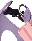 Puppy Pink Big Bow Step In Harness