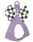 Windsor Check Nouveau Bow Step In Harness-Pretty Pastels