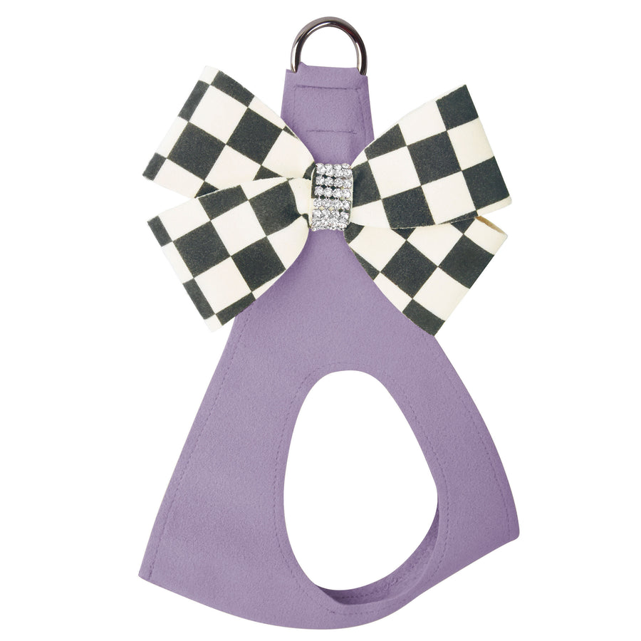 Windsor Check Nouveau Bow Step In Harness-Pretty Pastels