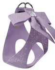 Silver Stardust Tail Bow Step In Harness-Pretty Pastels