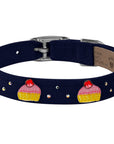 Embroidered Cupcake Collar
