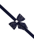 Silver Stardust Tail Bow Leash
