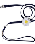 Large Daisy with AB Crystal Stellar Center Leash