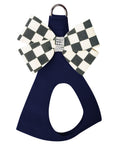 Windsor Check Nouveau Bow Step In Harness- Classic Neutrals