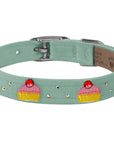 Embroidered Cupcake Collar