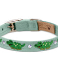 Embroidered Alligators Collar