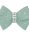 Nouveau Bow Hair Bow with Silver Stardust