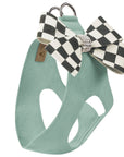 Windsor Check Nouveau Bow Step In Harness-Pretty Pastels