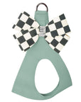 Windsor Check Nouveau Bow Step In Harness-Pretty Pastels