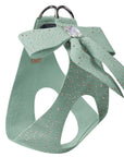 Silver Stardust Tail Bow Step In Harness-Pretty Pastels