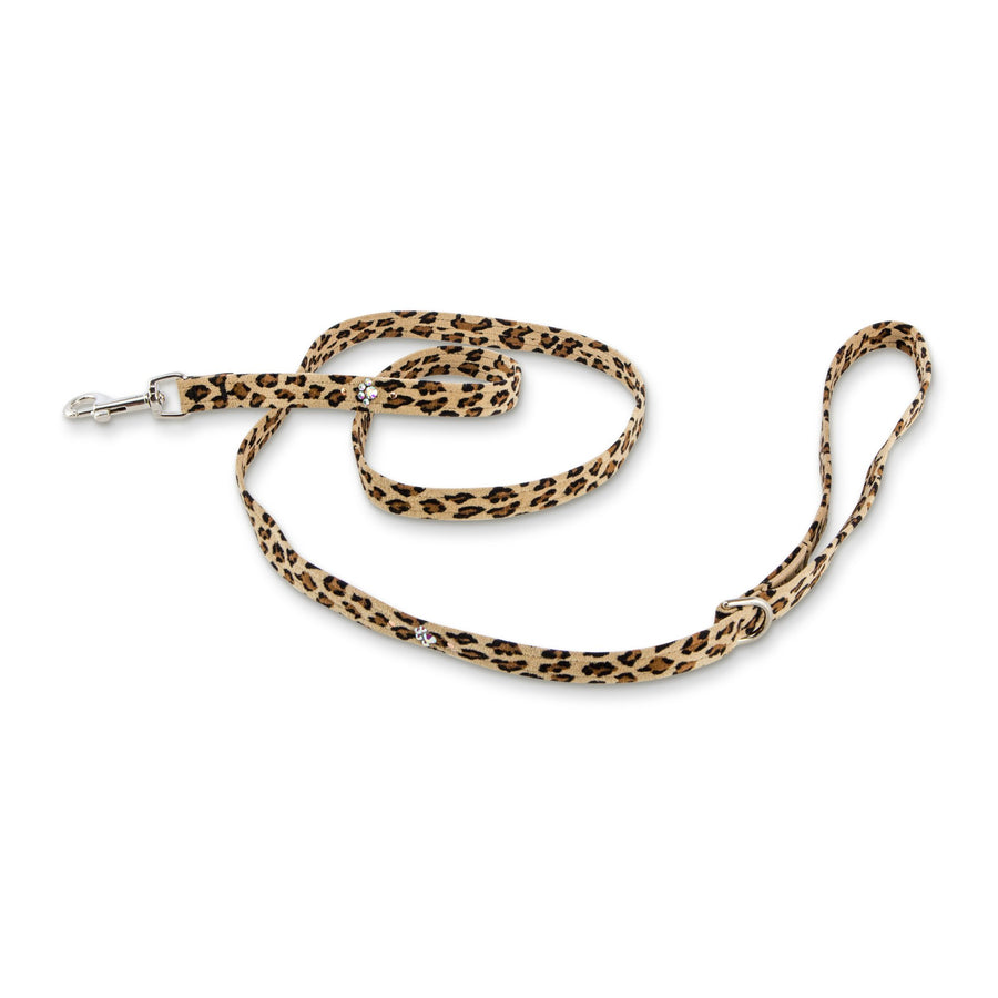 Cheetah Couture Crystal Paws Leash