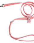 PeachesNCream Houndstooth Big Bow Leash