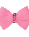Nouveau Bow Hair Bow with Aurora Borealis Giltmore
