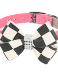 Windsor Check Nouveau Bow Collar