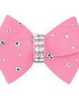 Nouveau Bow Hair Bow with Silver Stardust
