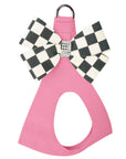 Windsor Check Nouveau Bow Step In Harness-Pretty Pastels