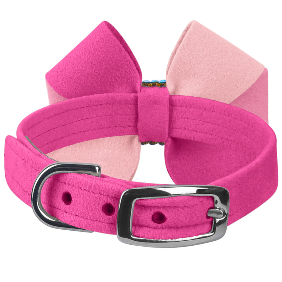Pink Velvet Collar