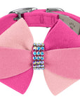 Pink Velvet Collar