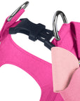 Pink Velvet Step In Harness