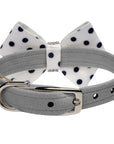 Polka Dot Nouveau Bow Collar