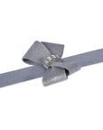 Platinum Glitzerati Nouveau Bow Leash