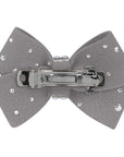 Nouveau Bow Hair Bow with Silver Stardust