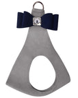 Indigo Big Bow Step In Harness
