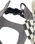 Windsor Check Nouveau Bow Step In Harness- Classic Neutrals