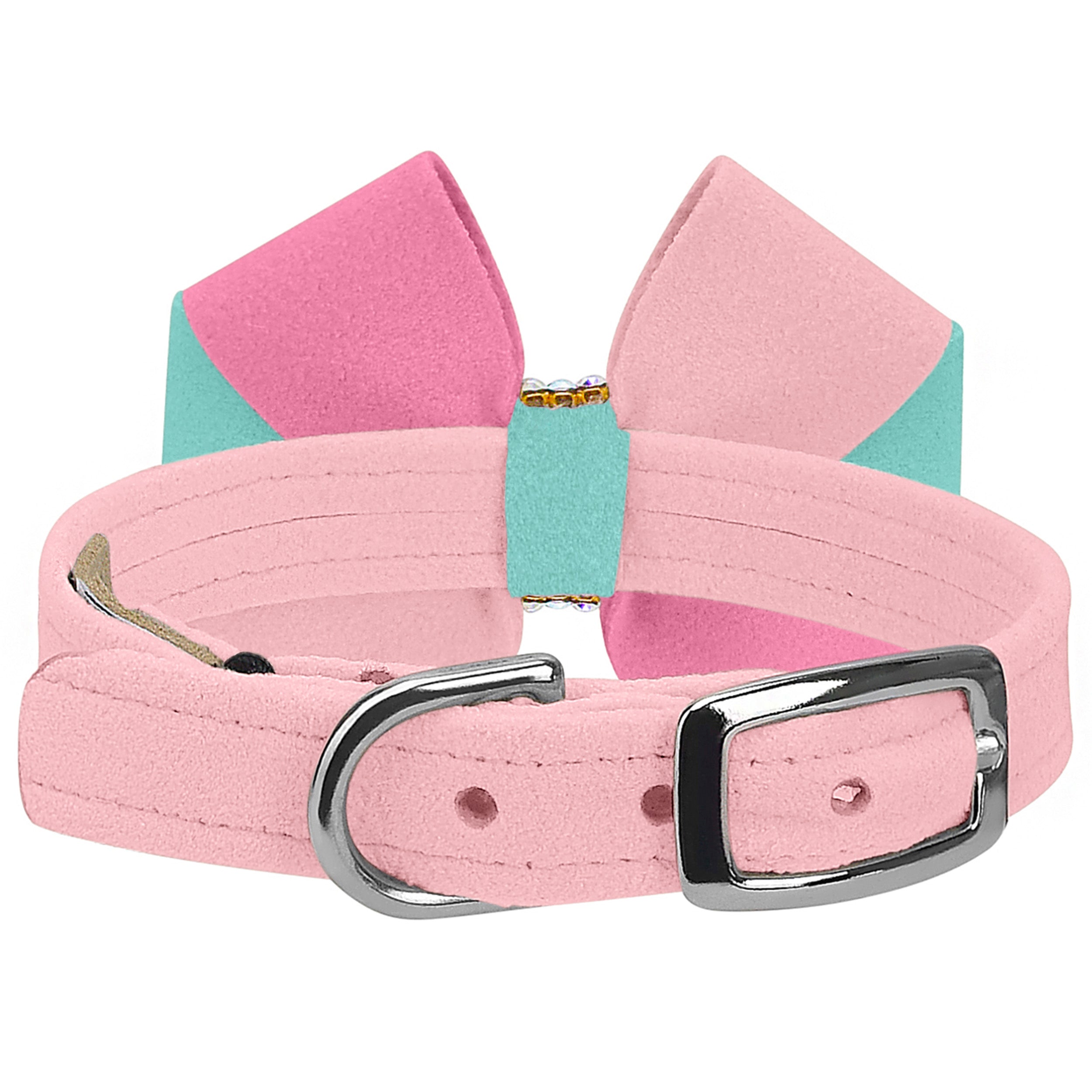Cotton Candy Pink 1/2 Cat Collars