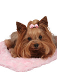 Puppy Pink Curly Sue Blanket