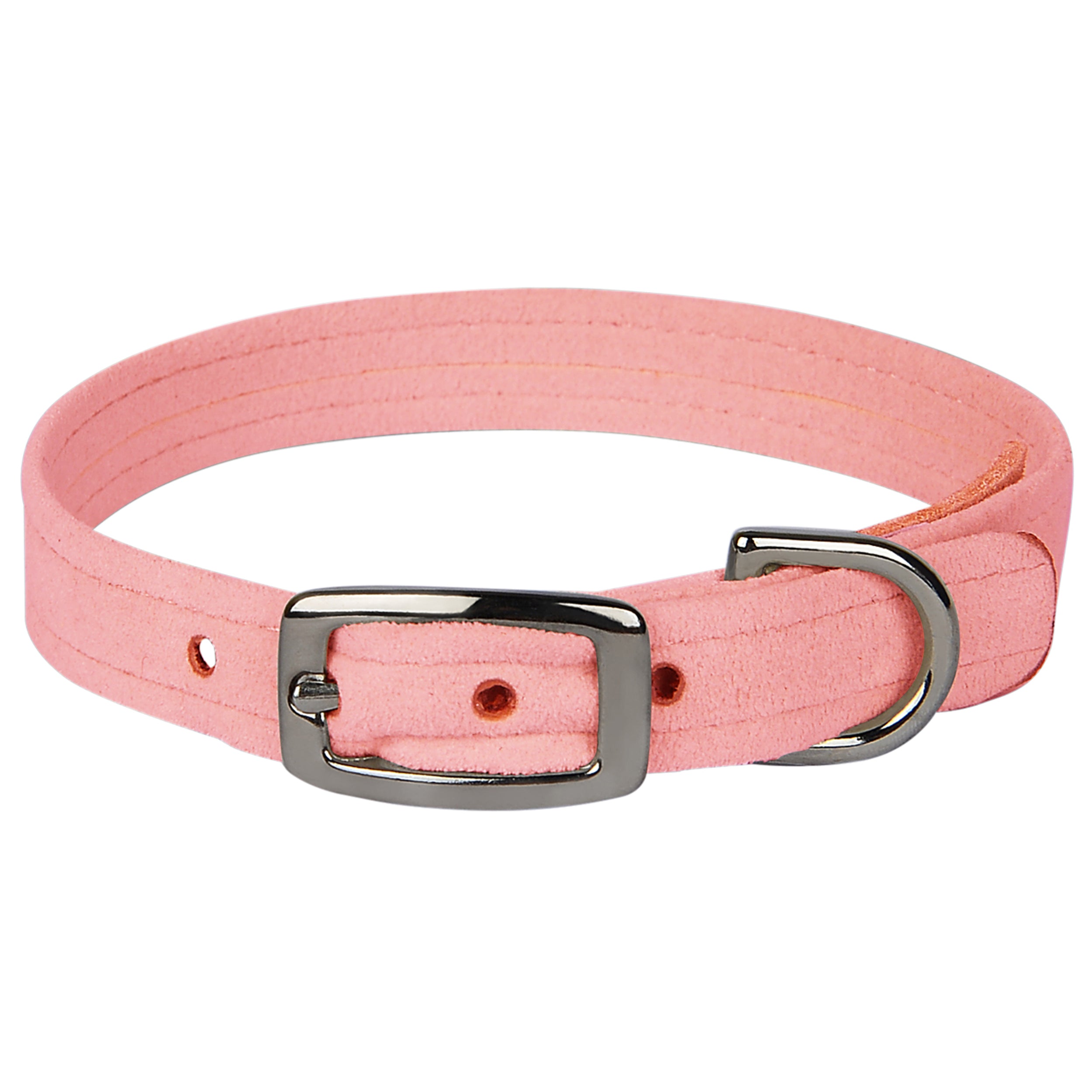 Clearance! 'Luca' Designer Dog Collar - Cute Fun Geometric Pink Pattern
