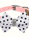 Polka Dot Nouveau Bow Collar