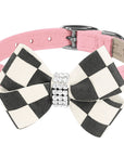 Windsor Check Nouveau Bow Collar
